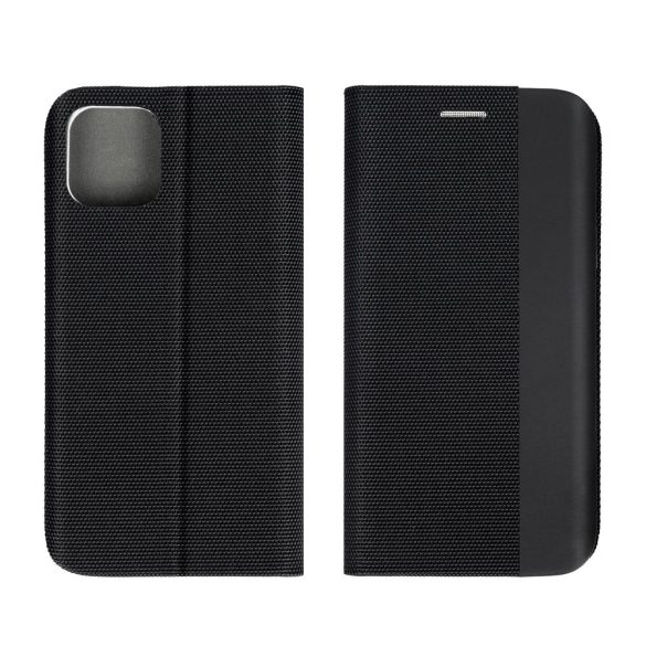 Husă tip carte SENSITIVE pentru XIAOMI Redmi NOTE 11 PRO / 11 PRO 5G negru