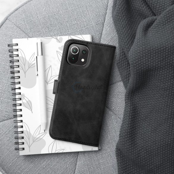Husă Forcell TENDER Husă tip carte pentru XIAOMI Redmi NOTE 11 PRO / 11 PRO 5G negru