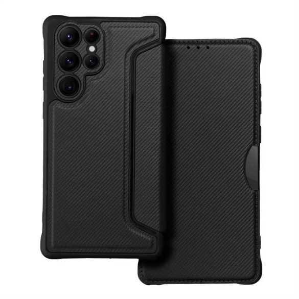 Forcell RAZOR Book pentru SAMSUNG S22 Ultra negru