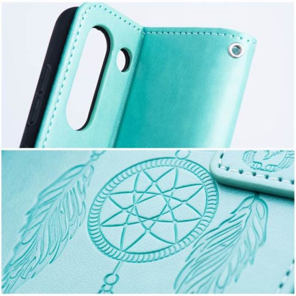 Forcell MEZZO Husă tip carte husă pentru SAMSUNG A13 4G dreamcatcher verde