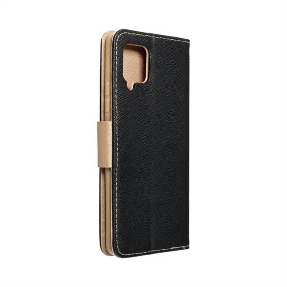 Husă Fancy Husă tip carte pentru XIAOMI Redmi 10a negru / auriu