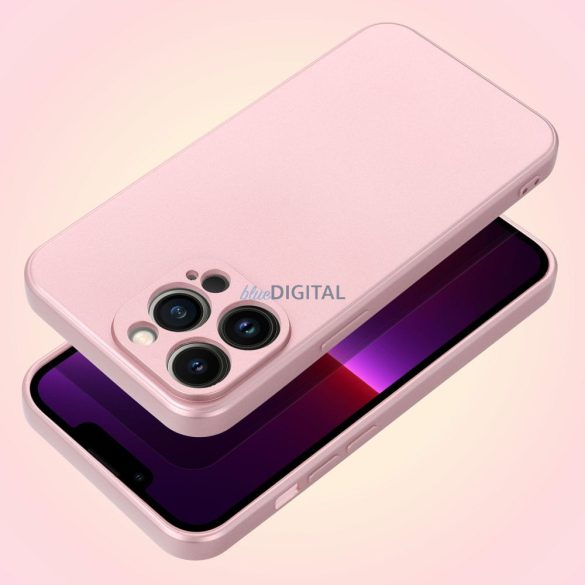 Husă METALLIC pentru IPHONE 7 / 8 / SE 2020 / SE 2022 roz