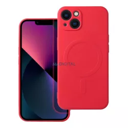 HUSĂ! - Silicon Mag Husă husă pentru IPHONE 13 roșu