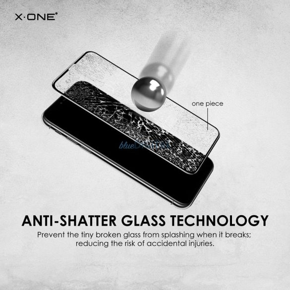 X-ONE Full Cover Extra Strong Matte - pentru iPhone 14 Pro Max sticla securizata 9H