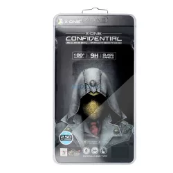   X-ONE Full Cover Extra Strong Privacy - pentru iPhone 14 Pro (clei complet) sticla securizata 9H