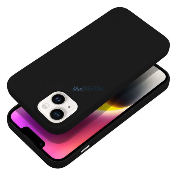 Husă SILICONE pentru IPHONE 14 negru