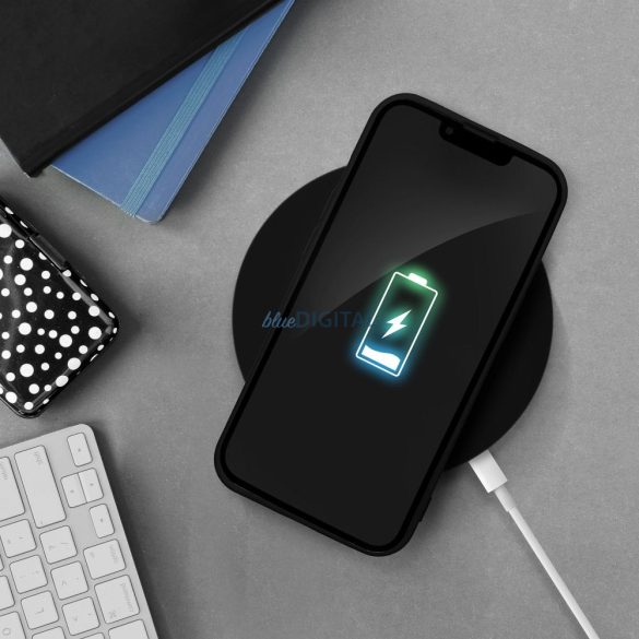 Husă SILICONE pentru IPHONE 14 negru