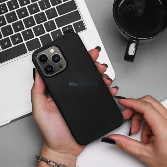 Husă SILICONE pentru IPHONE 14 negru