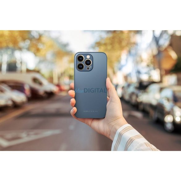Husa Roar Matte Glass - pentru iPhone 11 Pro albastra