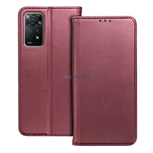 HUSĂ! - Husă Smart Magneto pentru MOTOROLA G42 burgundy