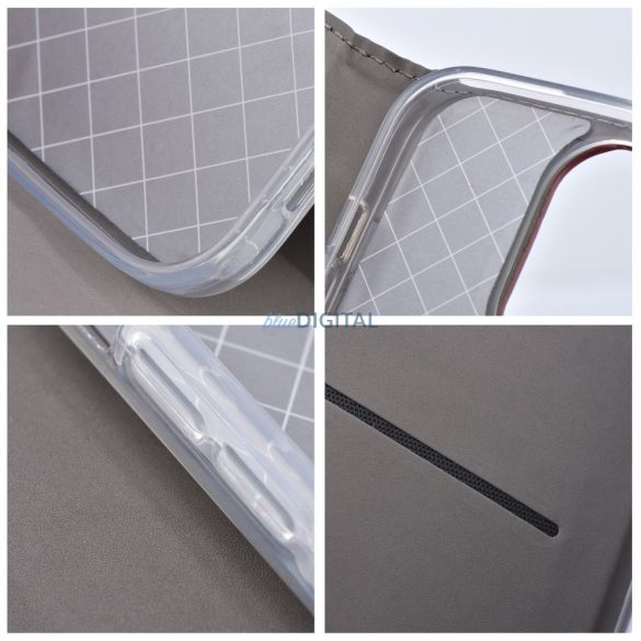 HUSĂ! - Husă Smart Magneto pentru MOTOROLA G42 burgundy