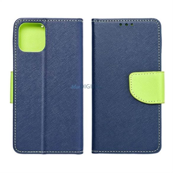Husă Fancy Husă tip carte pentru SAMSUNG A23 5G albastru  / lime