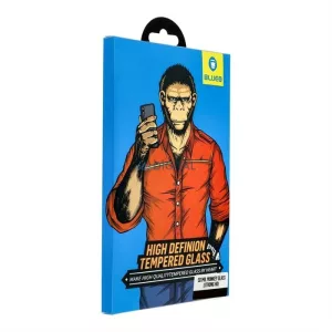 Folie sticlă Hartowane 5D Mr. Monkey sticlă - Apple iPhone 14 Pro negru (Strong HD)