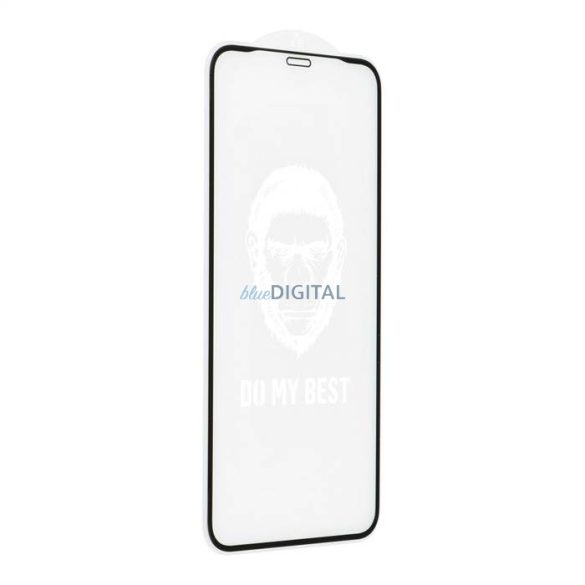 Folie sticlă Hartowane 5D Mr. Monkey sticlă - Apple iPhone 14 Pro negru (Strong HD)