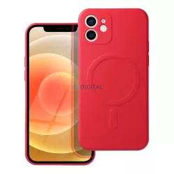   HUSĂ! - Husa din silicon Mag Cover pentru IPHONE 12 MINI rosie