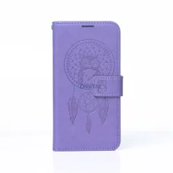   HUSĂ! - MEZZO husă carte pentru IPHONE 12 / 12 PRO dreamcatcher violet