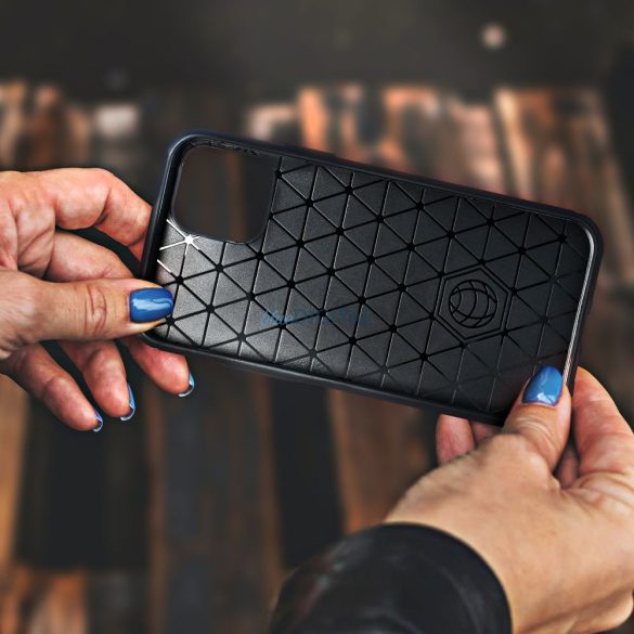 Husa CARBON pentru SAMSUNG Galaxy M13 neagra