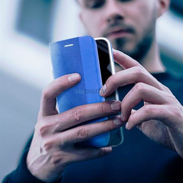 Husă tip carte SENSITIVE pentru SAMSUNG A23 5G albastru deschis