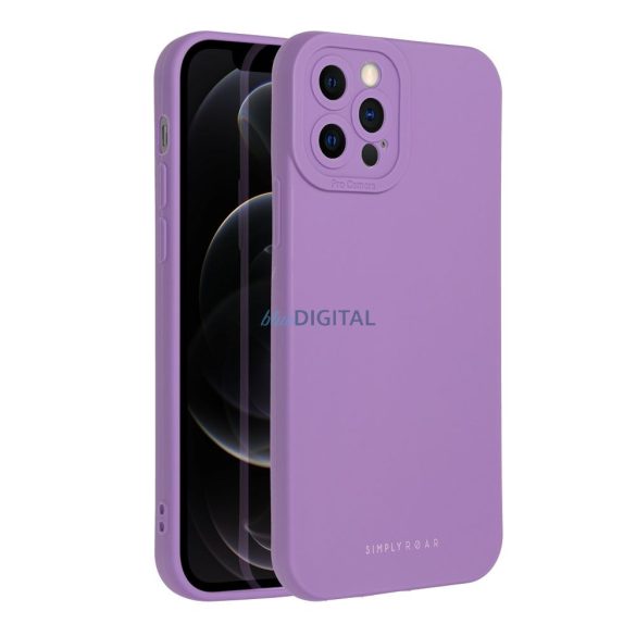 Husa Roar Luna pentru iPhone 12 Pro Violet
