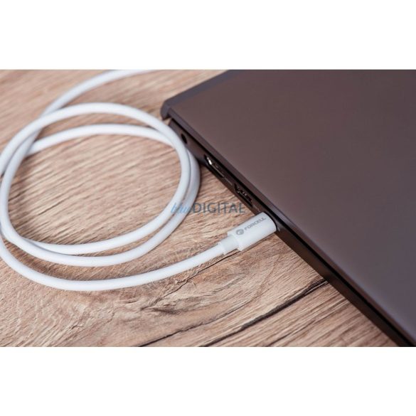 FORCELL cablu USB A la Tip C QC4.0 3A/20V 60W C336 1m alb
