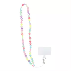   Pandantiv PIXIE pentru telefon / lungime cordon 68cm (34cm în buclă) / pe gât - inimi