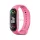 Curea de silicon pentru smartband Xiaomi Mi Band 5 / 6 / 7 roz (06)