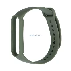   Curea din silicon pentru smartband Xiaomi Mi Band 5 / 6 / 7 verde (08)