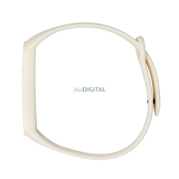 Curea de silicon pentru smartband Xiaomi Mi Band 5 / 6 / 7 nisip (11)