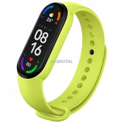   Curea sport pentru smartband Xiaomi Mi Band 5 / 6 / 7 verde (05)