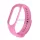 Curea din silicon pentru smartband Xiaomi Mi Band 5/6/7 roz (37)