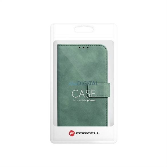 Husă Forcell TENDER Husă tip carte pentru IPHONE 11 verde