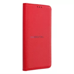 HUSĂ! - Cartea Smart Case pentru MOTOROLA E22 / E22i rosie
