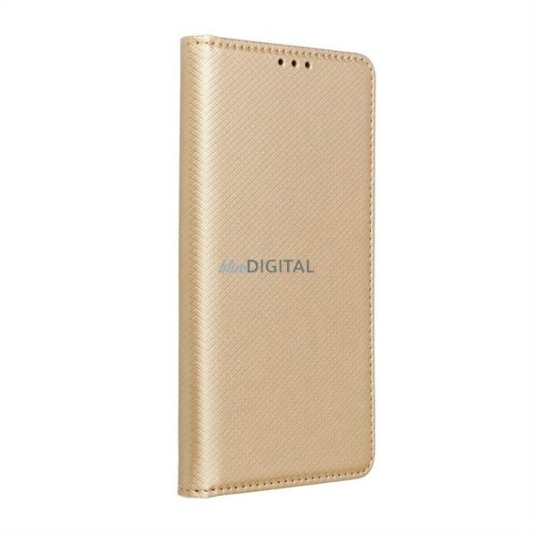 Cartea Smart Case pentru MOTOROLA MOTO G62 gold