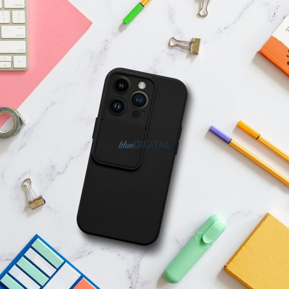 Husa SLIDE pentru IPHONE 14 Pro neagra
