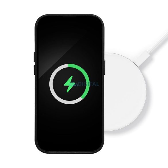 Husa Mag din piele pentru IPHONE 12 PRO MAX negru