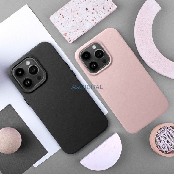 Husa Mag din piele pentru IPHONE 12 PRO MAX negru