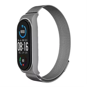 Curea METAL pentru smartband Xiaomi Mi Band 5 / 6 (02)