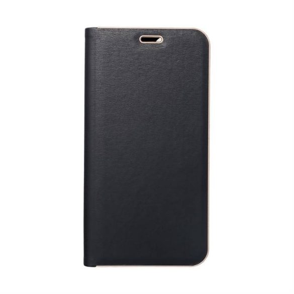 LUNA Book Gold pentru SAMSUNG S23 negru