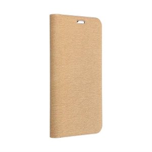 LUNA Book Gold pentru SAMSUNG S23 gold