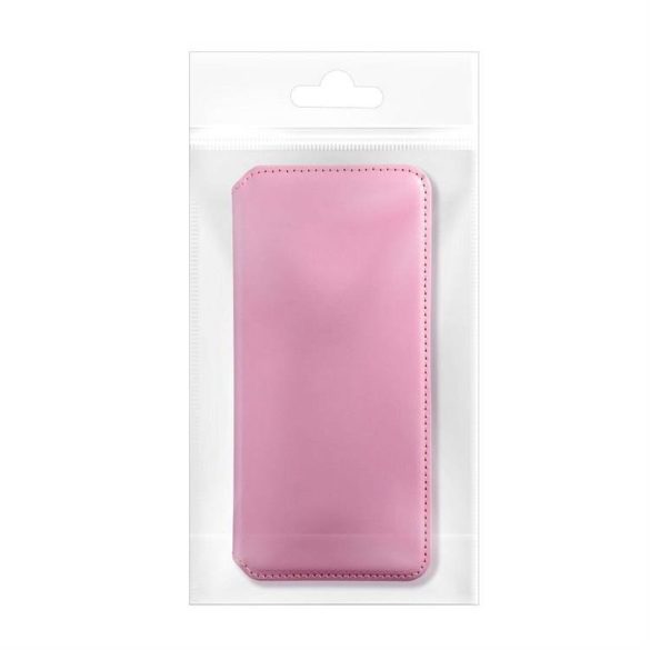 Carte Dual Pocket pentru IPHONE 14 PLUS roz deschis