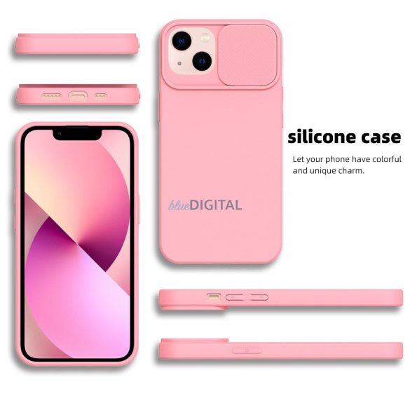 Husă SLIDE pentru IPHONE 11 Pro roz deschis