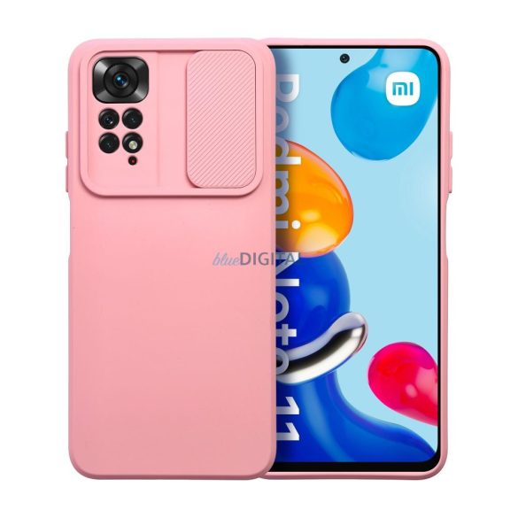 Husă SLIDE pentru XIAOMI Redmi 9C roz deschis