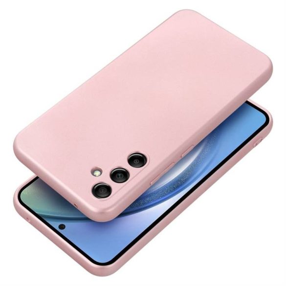 Husă METALIC pentru SAMSUNG A34 5G roz