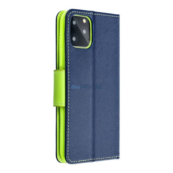 Husă Fancy Husă tip carte pentru SAMSUNG A34 albastru  / lime