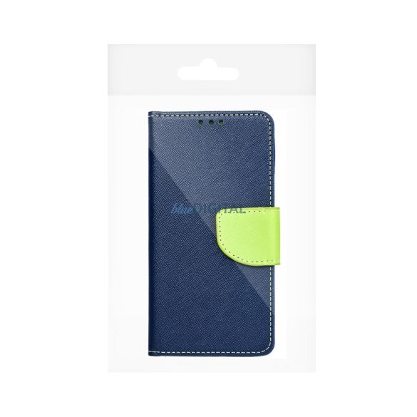 Husă Fancy Husă tip carte pentru SAMSUNG A34 albastru  / lime