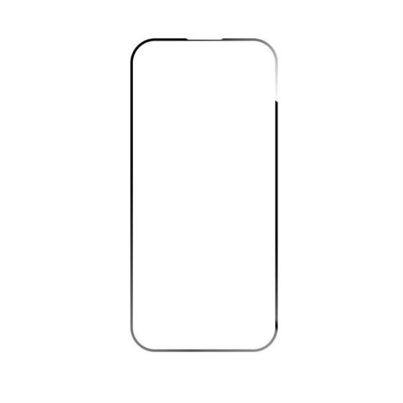 Forcell Flexible Nano Glass 5D pentru Samsung Galaxy S23 Ultra negru (Hot Bending) scaner de amprente care funcționează