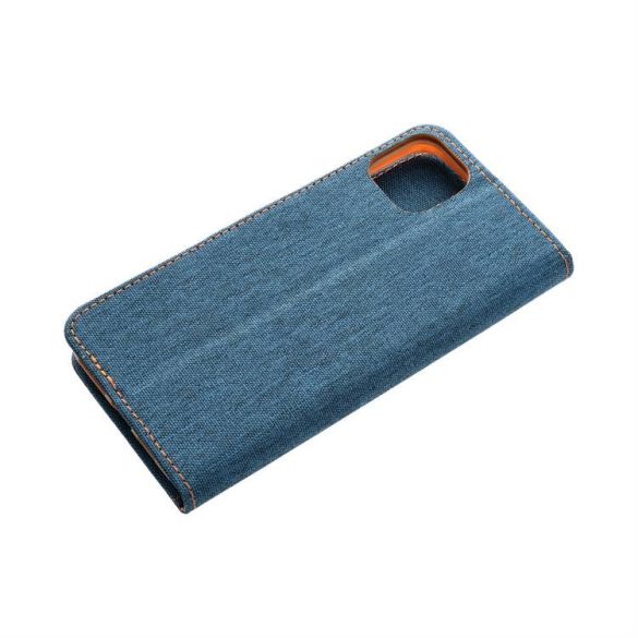 CANVAS husă carte pentru SAMSUNG A14 4G / A14 5G albastru marin