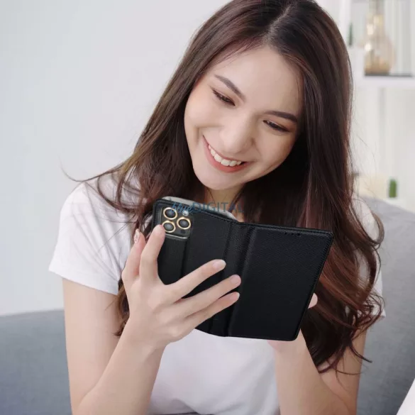 HUSĂ! - Smart Husă  tip carte pentru MOTOROLA MOTO G23 negru