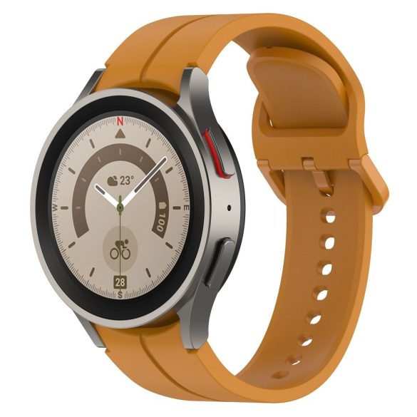 Bratara pentru smartwatch SAMSUNG WATCH 4/5 galben (9)