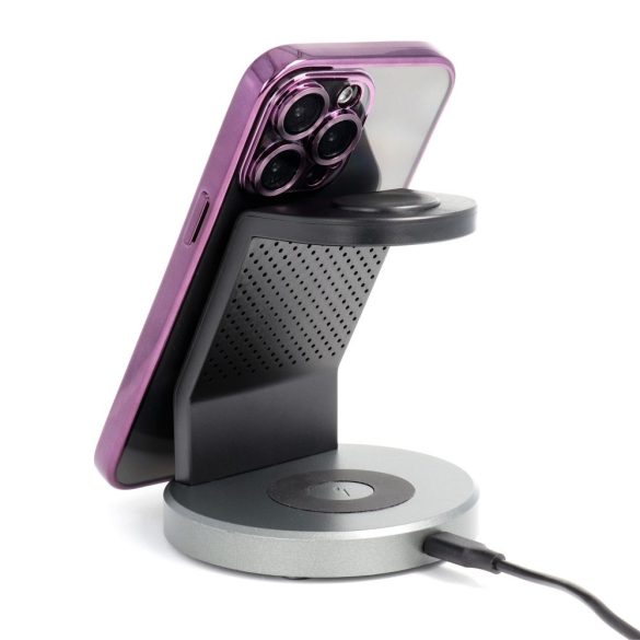 Husă Electro Mag Husă pentru IPHONE 12 argintiu